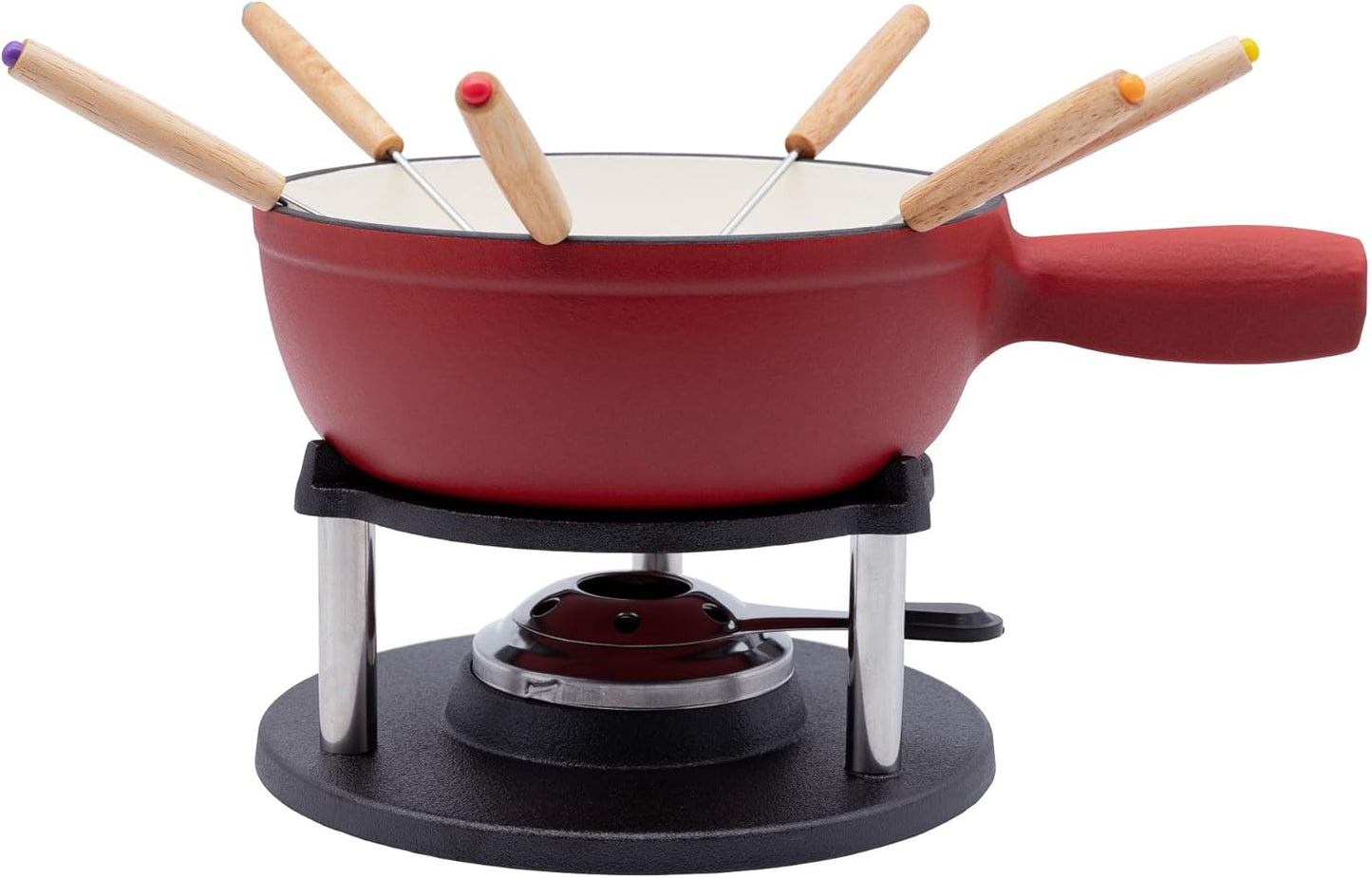 Käsefondue Set, Rot