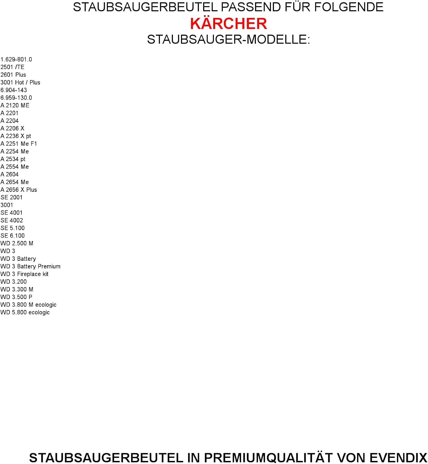 8 x Staubsaugerbeutel, 8 Staubsaugerbeutel