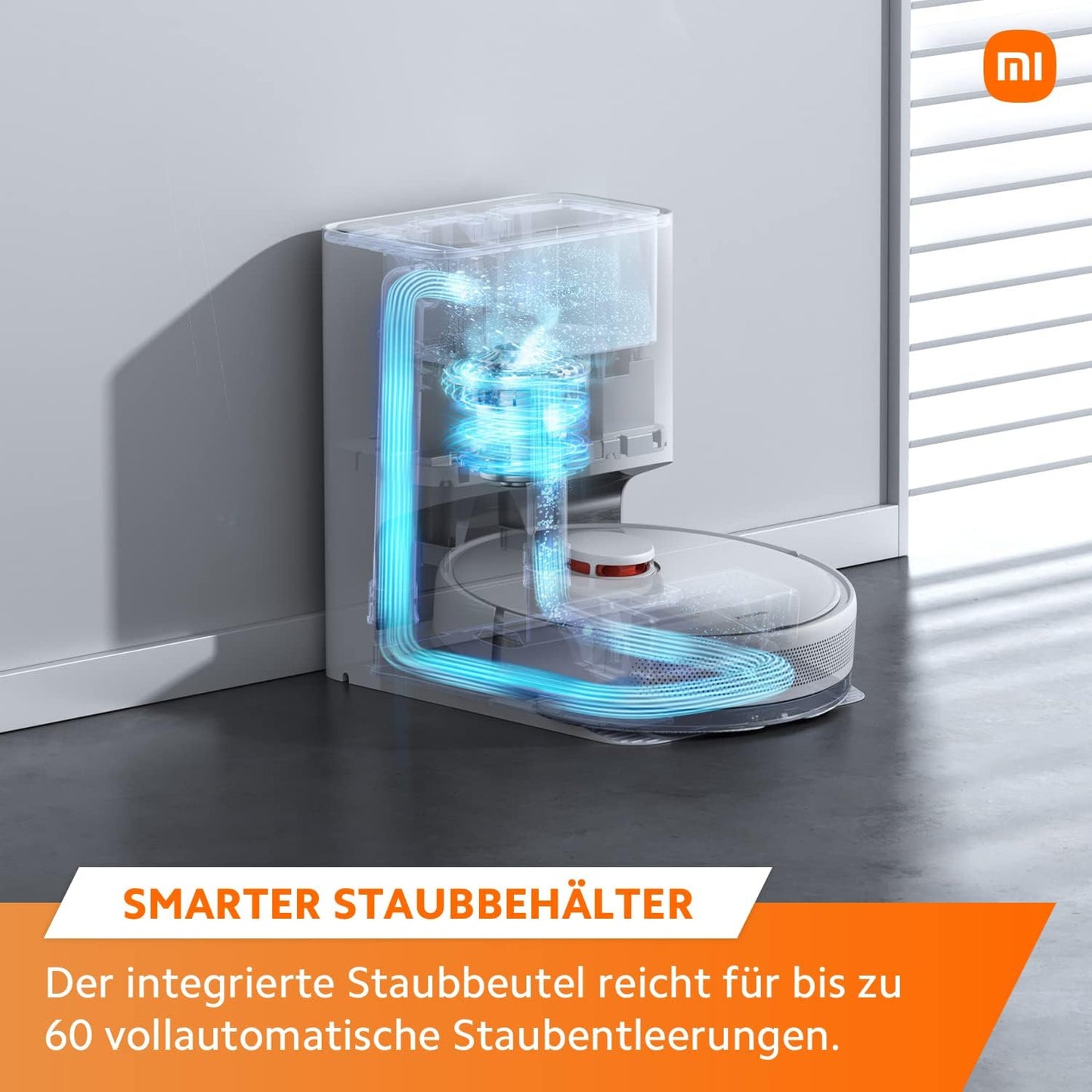 Saugroboter X10 mit Absaugstation & Wischfunktion, X10, Weiss