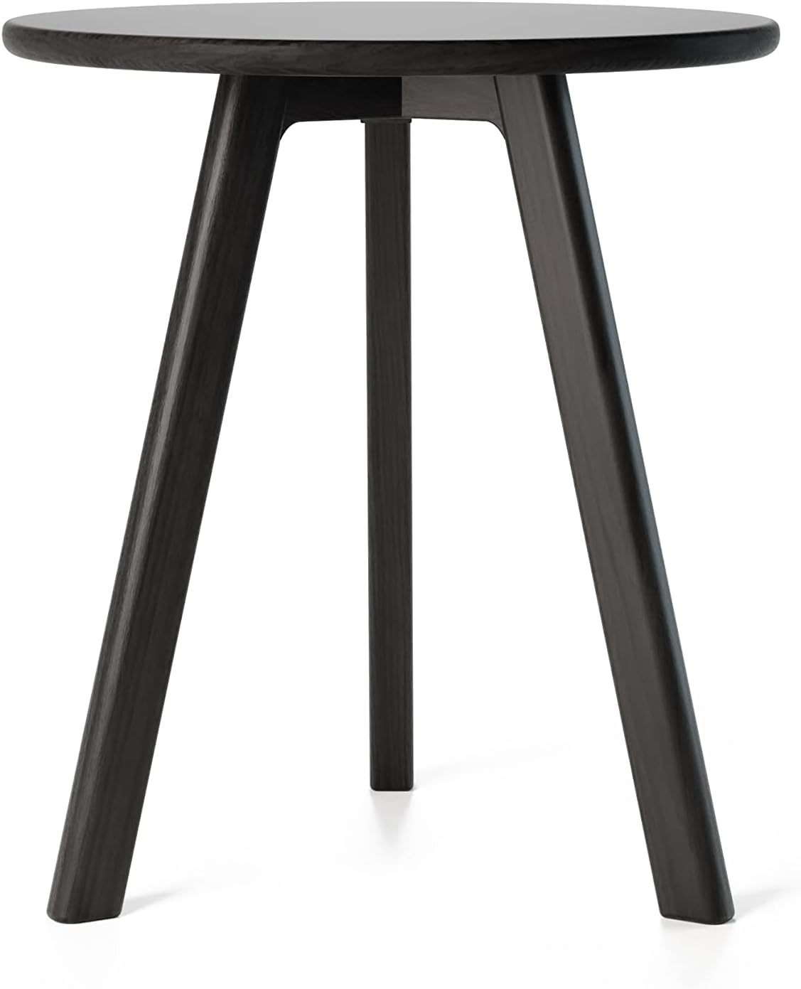 Runder Beistelltisch, Schwarze Eiche