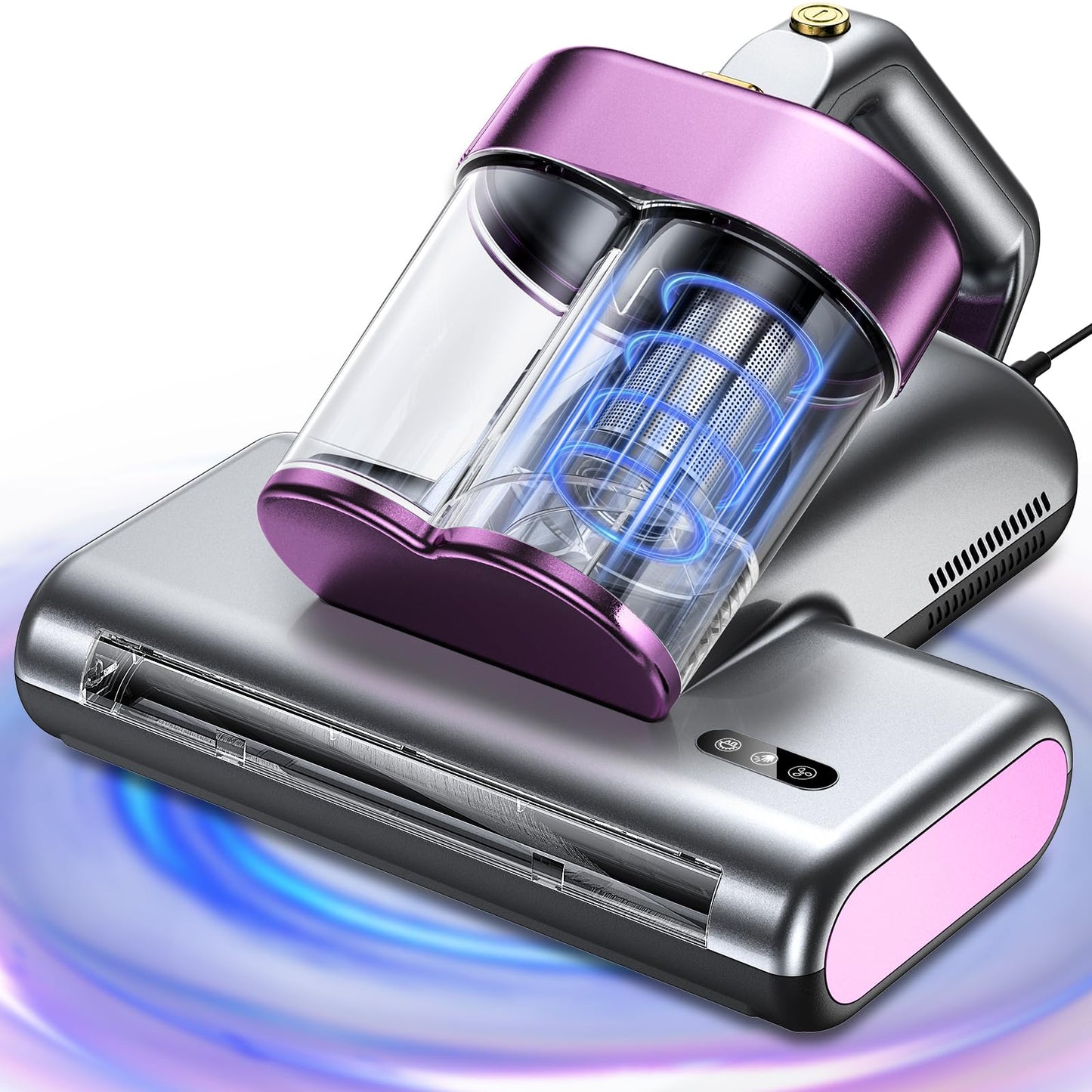 Milbensauger mit UV-Licht und Ultraschall, Purple