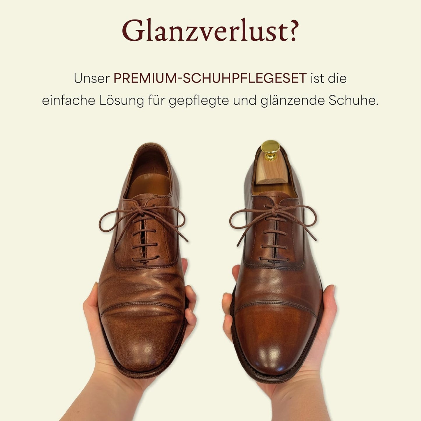 Schuhpflegeset für Glattleder (17-teilig), 17 Teilig