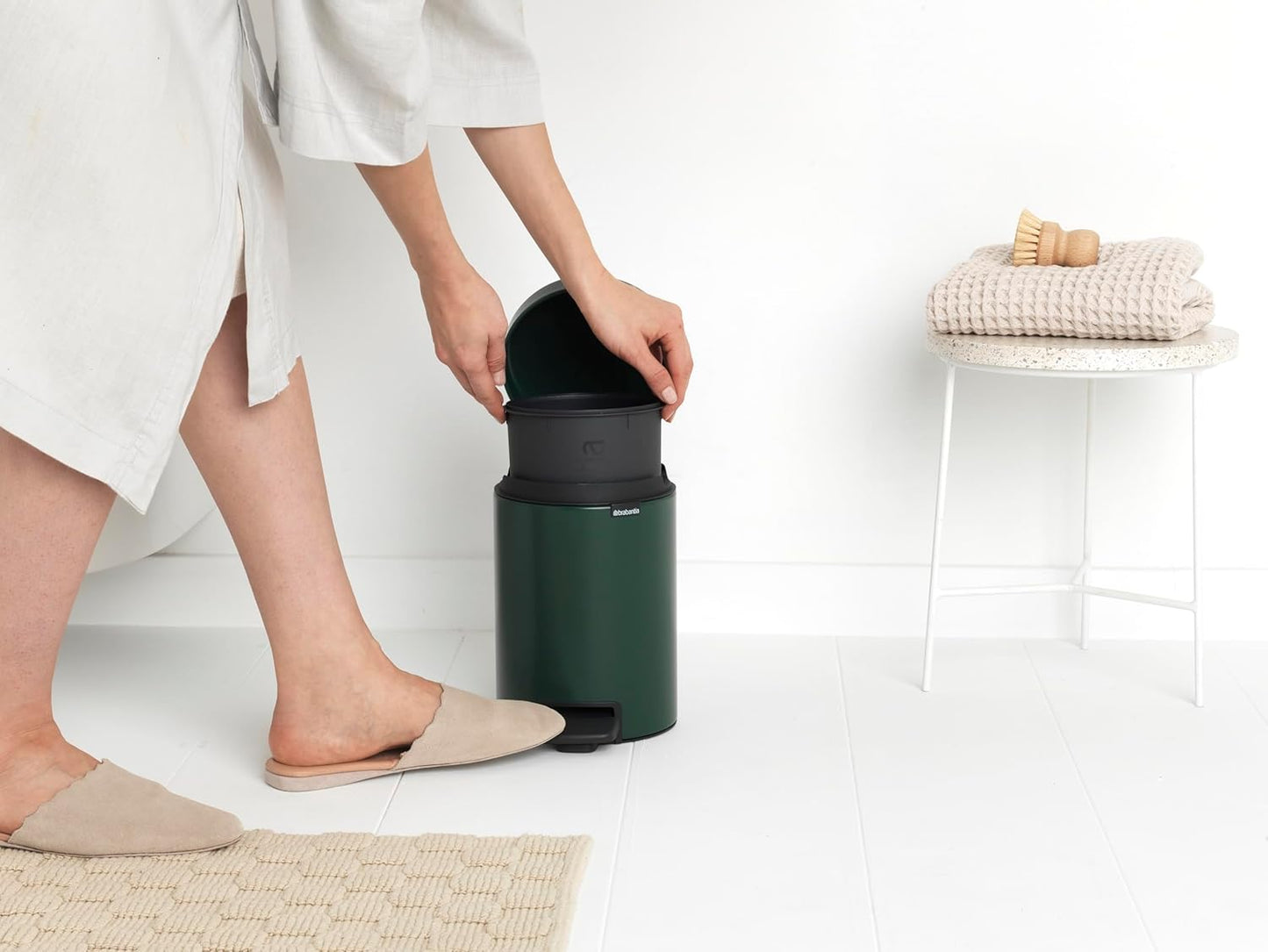 Badezimmereimer, 3 Liter Pine Green