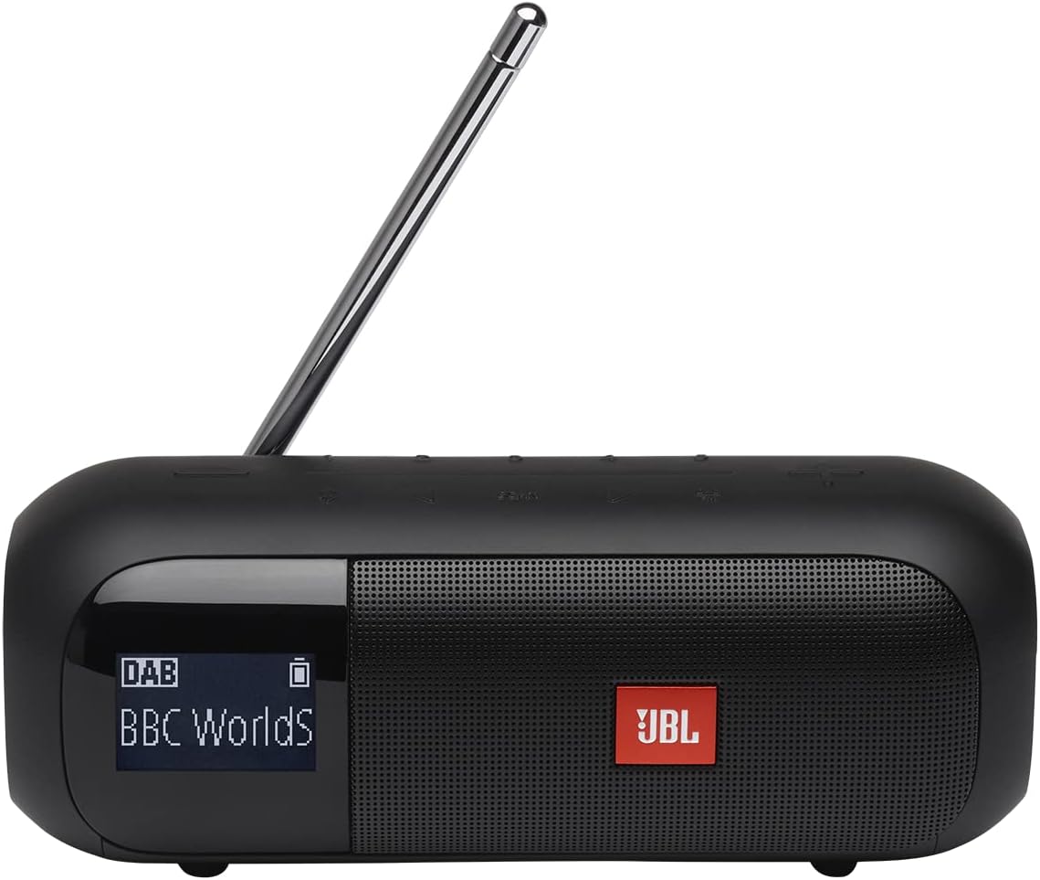 Tuner 2 Bluetooth-Lautsprecher mit DAB+, Schwarz