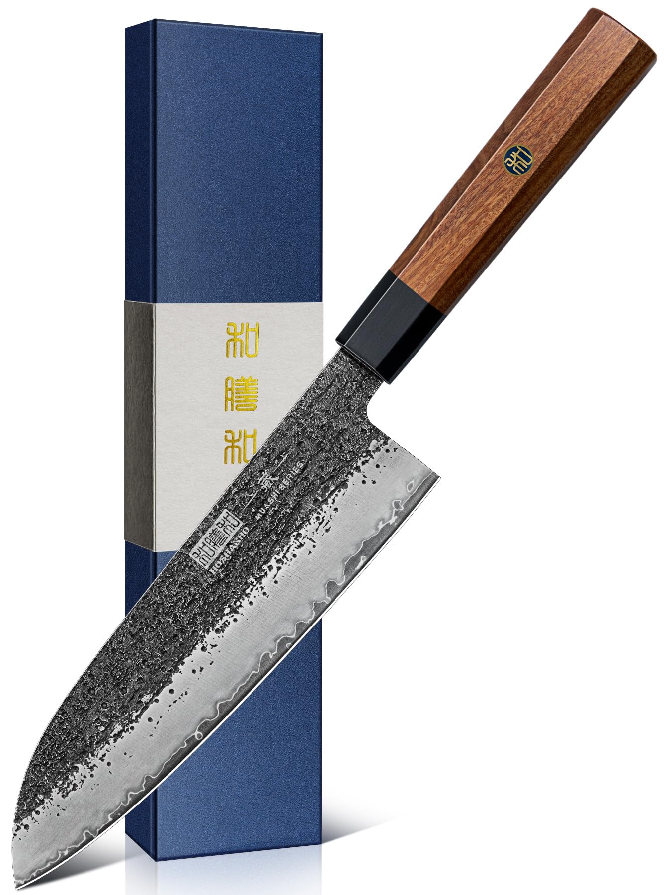 Santokumesser, Handgeschmiedet, 7 Inch Santoku Knife