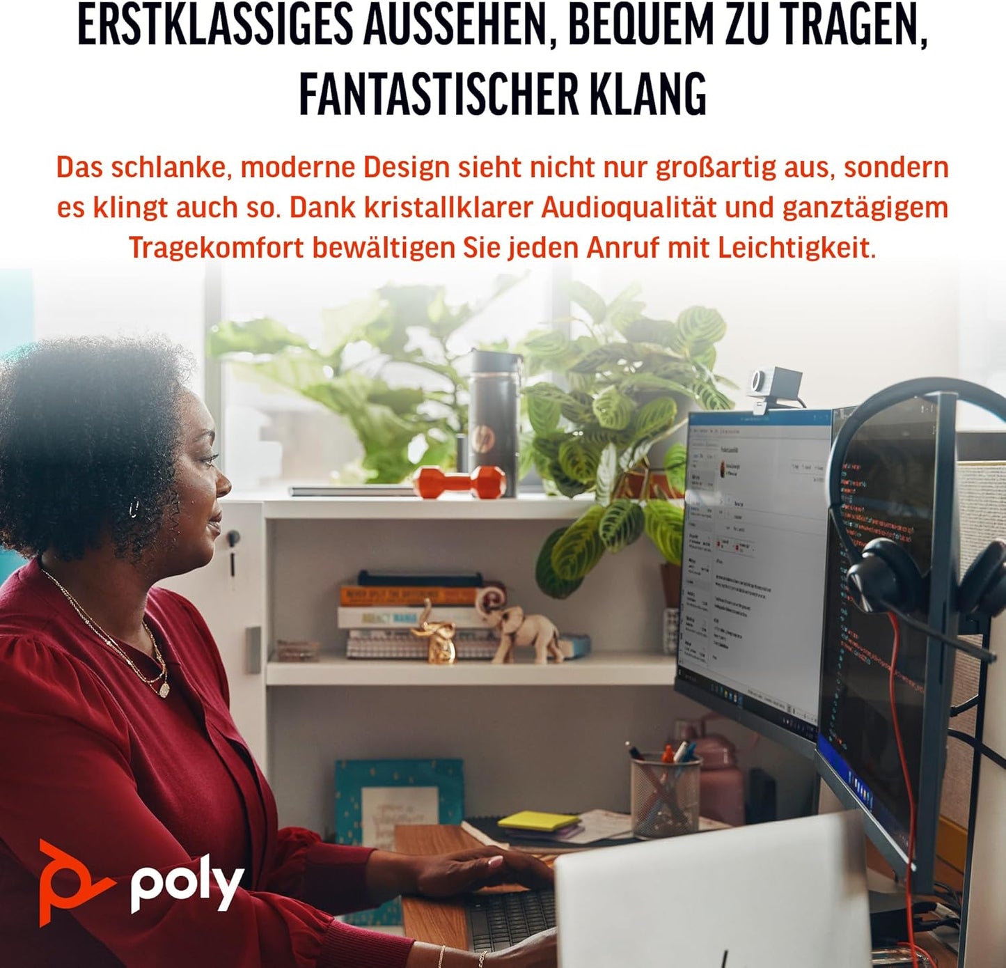 USB-C-Headset Poly Blackwire 3310, Blackwire C3310 Teams zertifiziert
