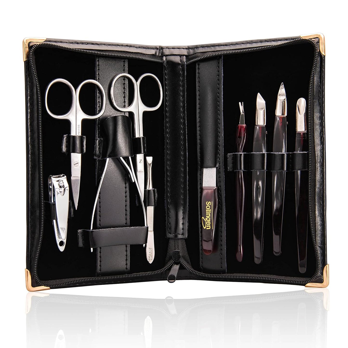 Nagelpflegeset, Maniküre Etui 10-teilig