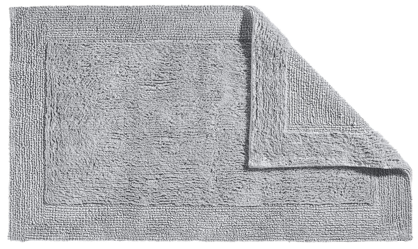 Badematte Stuttgart, Hellgrau Badteppich - 70x120 cm