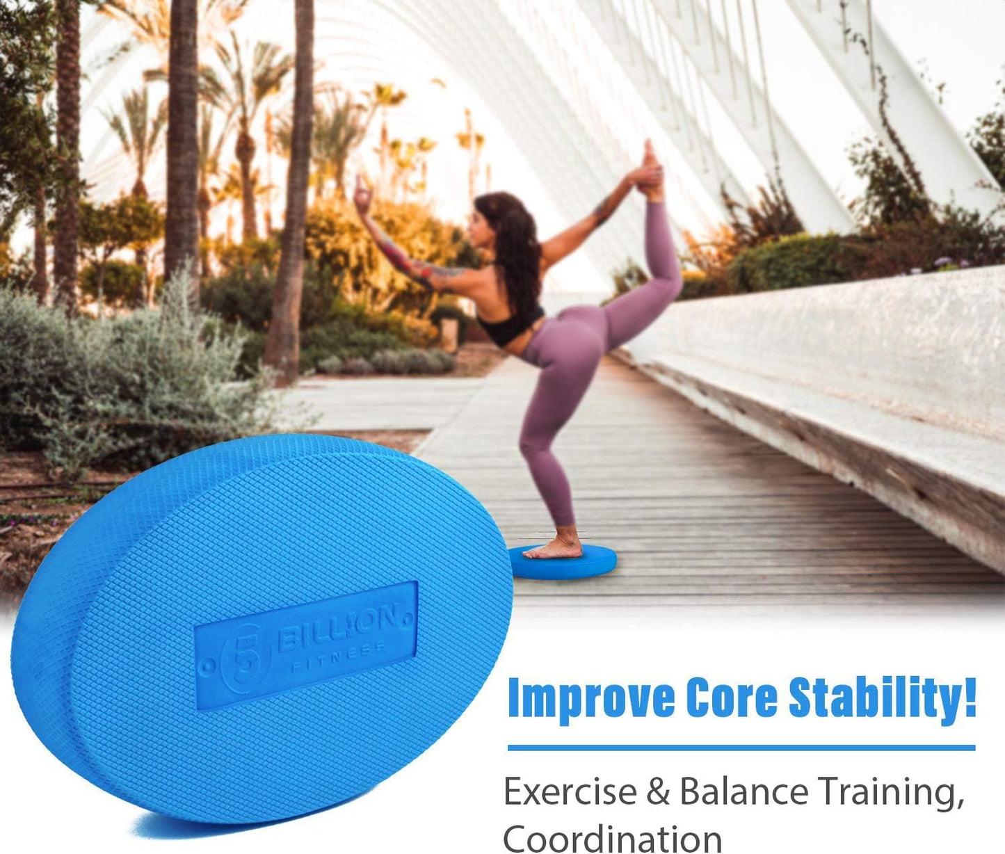Ovales Balance Pad, Single