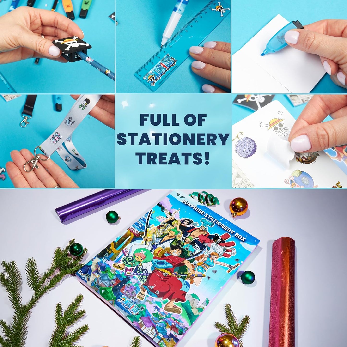 Adventskalender 2025 für Kinder mit Anime-Accessoires