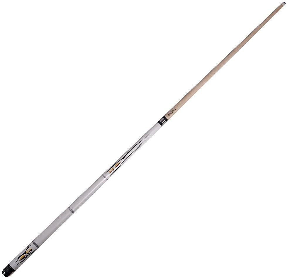 2-teiliges Billiardqueue, Weiss 12.75mm