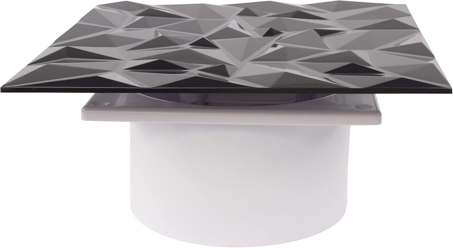 Badlüfter mit Rückstauklappe, Ø 100 mm Standard