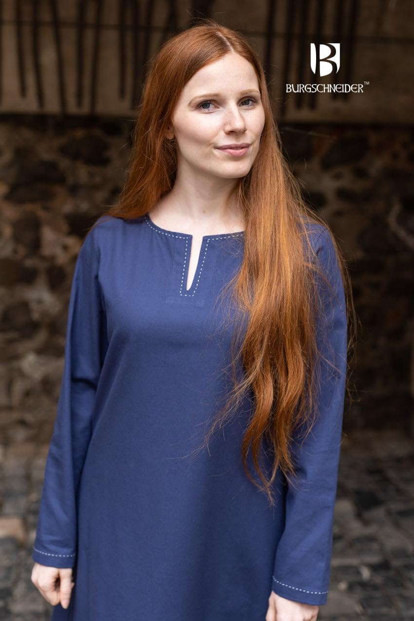 Unterkleid für Mittelalterevents, Dark Blue S
