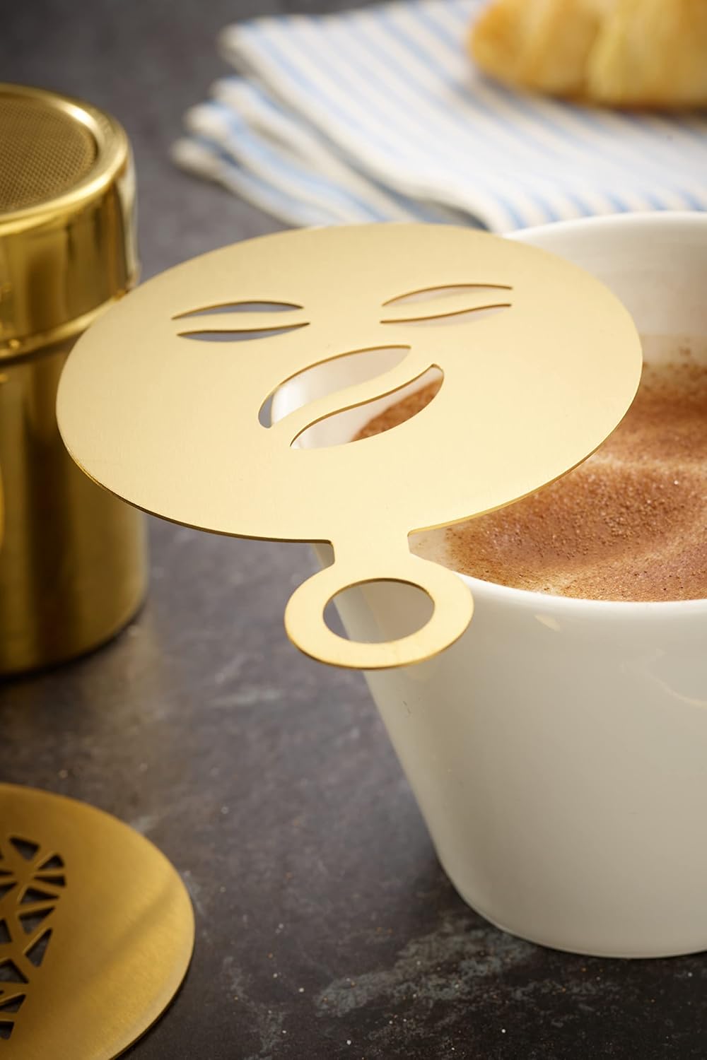 23-teiliges Kaffeezubehör-Set, Gold-edition 350 ml
