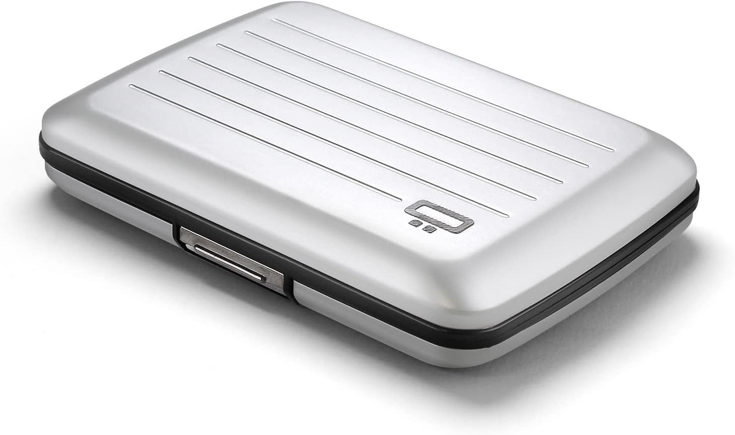 Geldbörse Smart Case V2 mit RFID-Schutz, Aluminium Silver