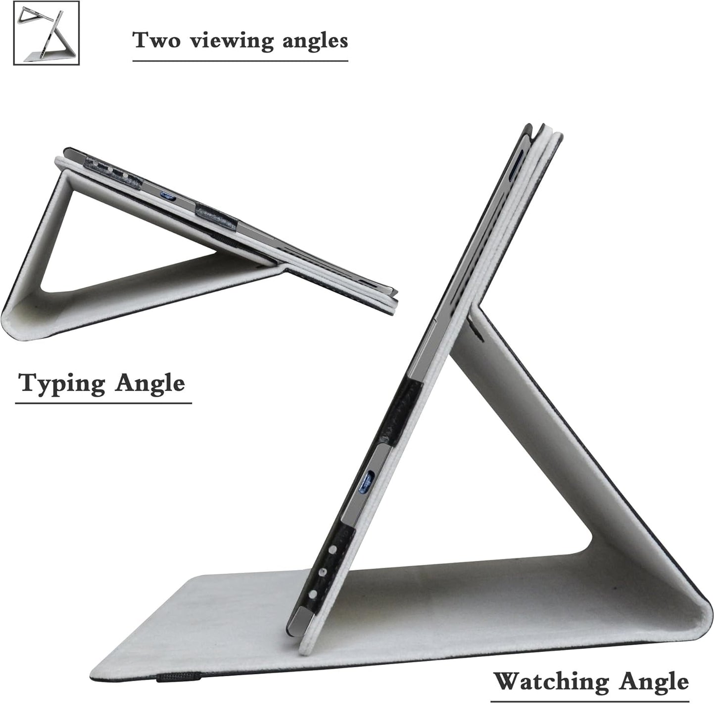 2 in 1 Schutzhülle Laptop, Schwarz