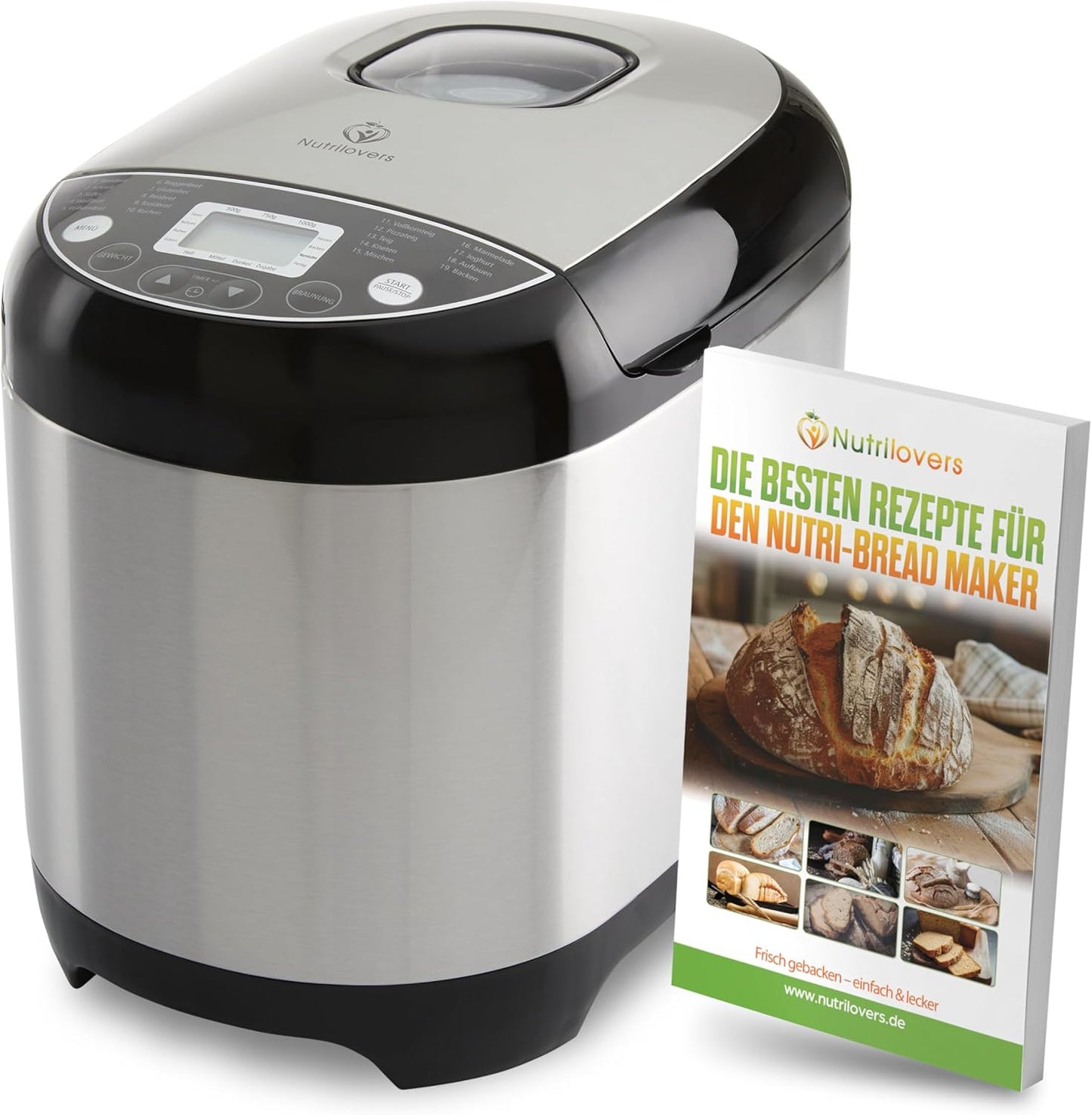 Brotbackautomat mit 19 Programmen