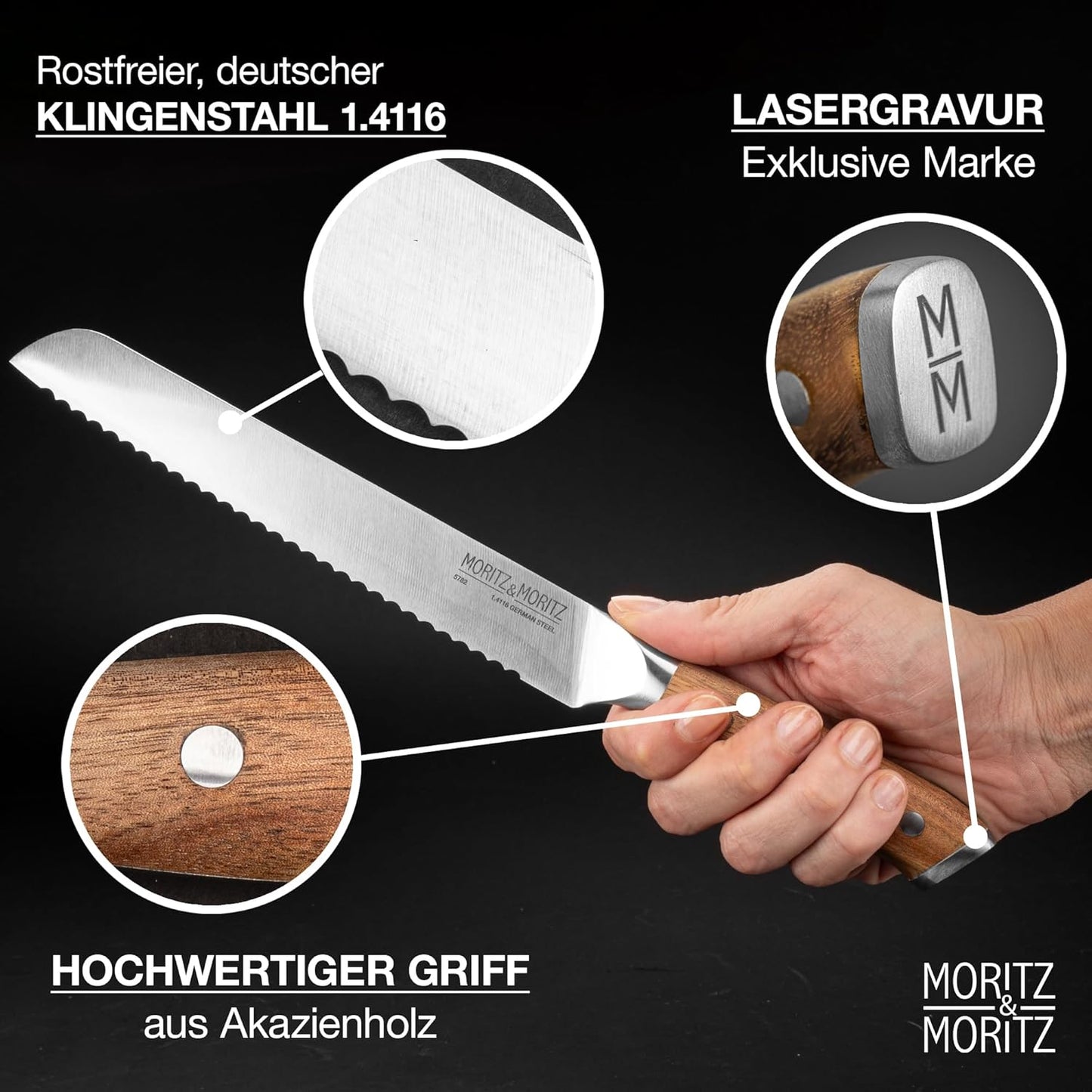 Brotmesser, Brotmesser