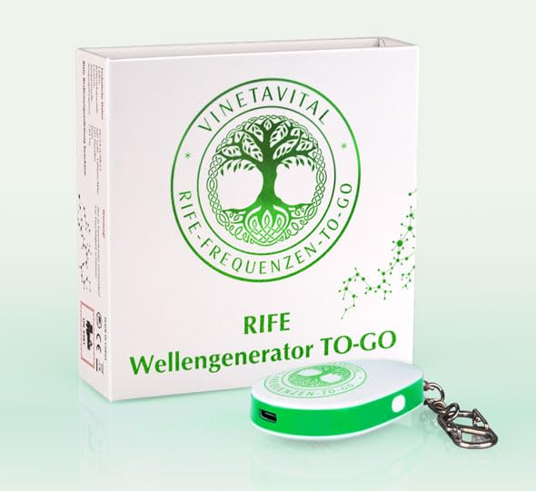 Mobiler Frequenzgenerator mit 10 Rife-Frequenzen