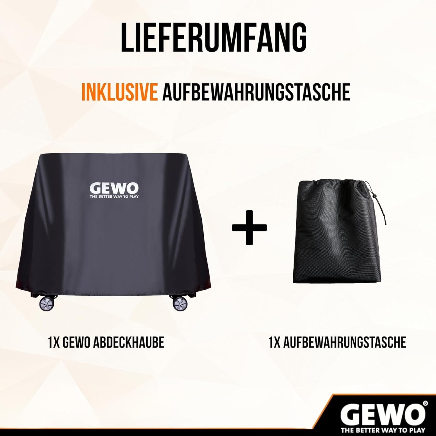 Abdeckung für Tischtennisplatte