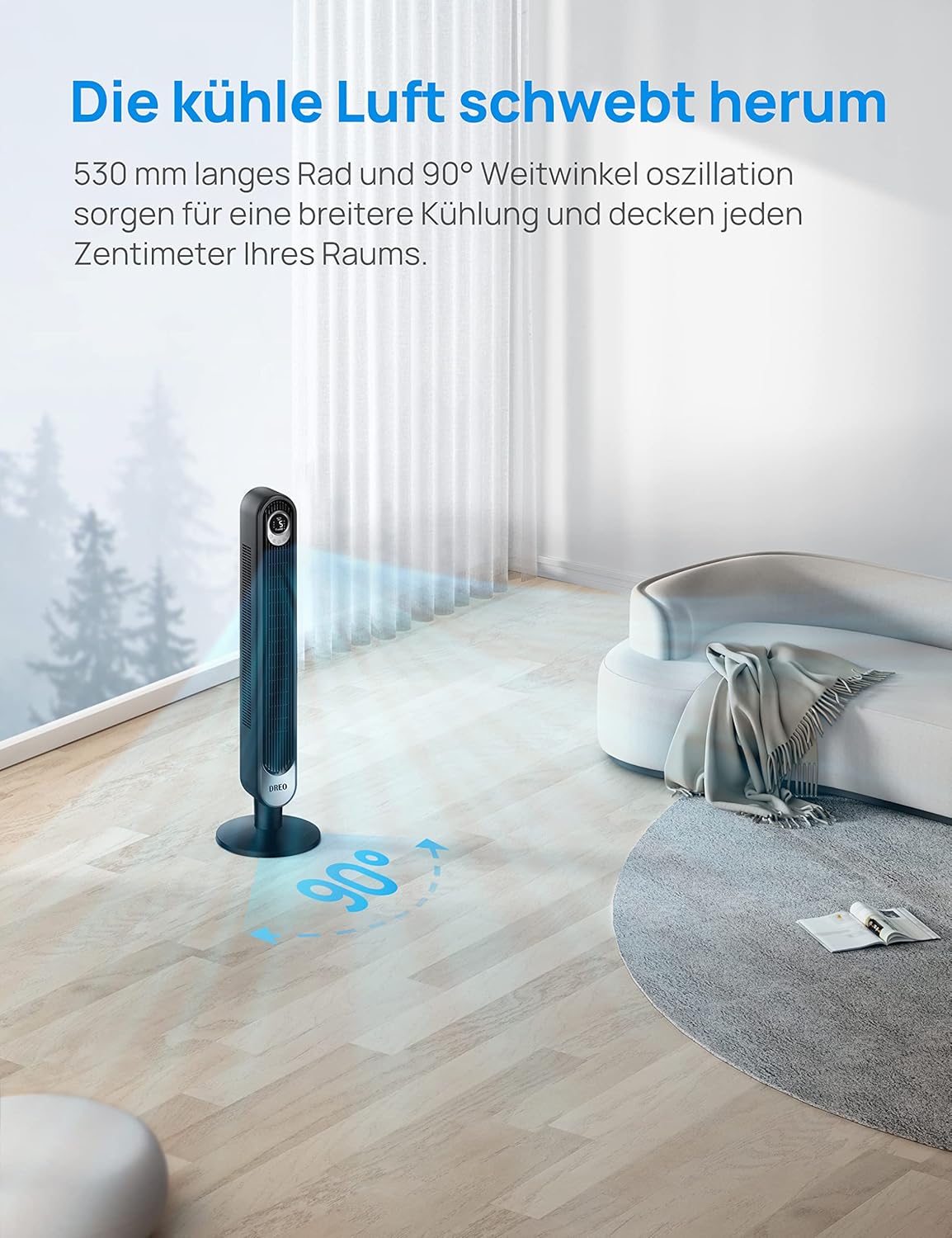 Cruiser Pro T1 - Turmventilator