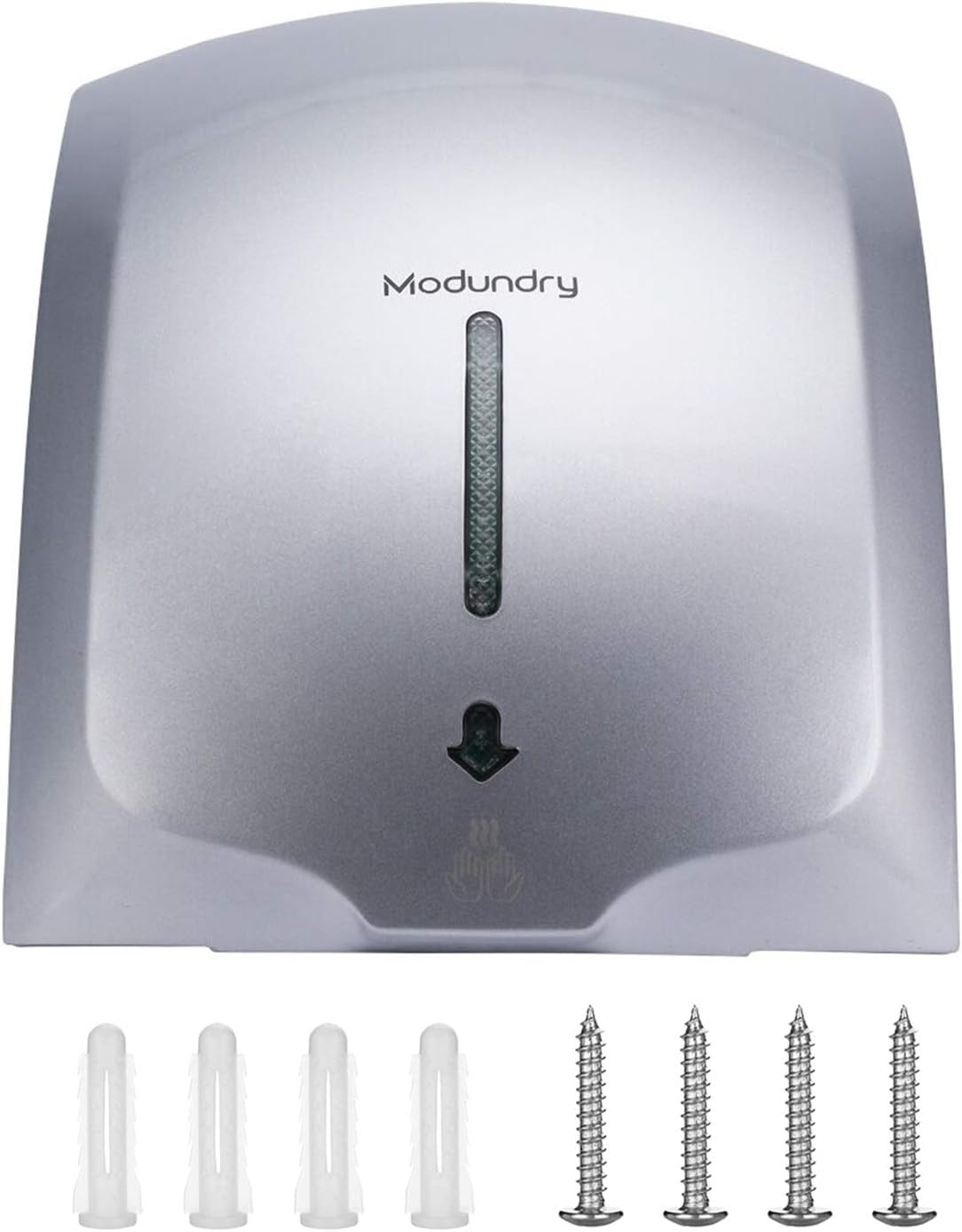 Automatischer Infrarot-Händetrockner, Silber
