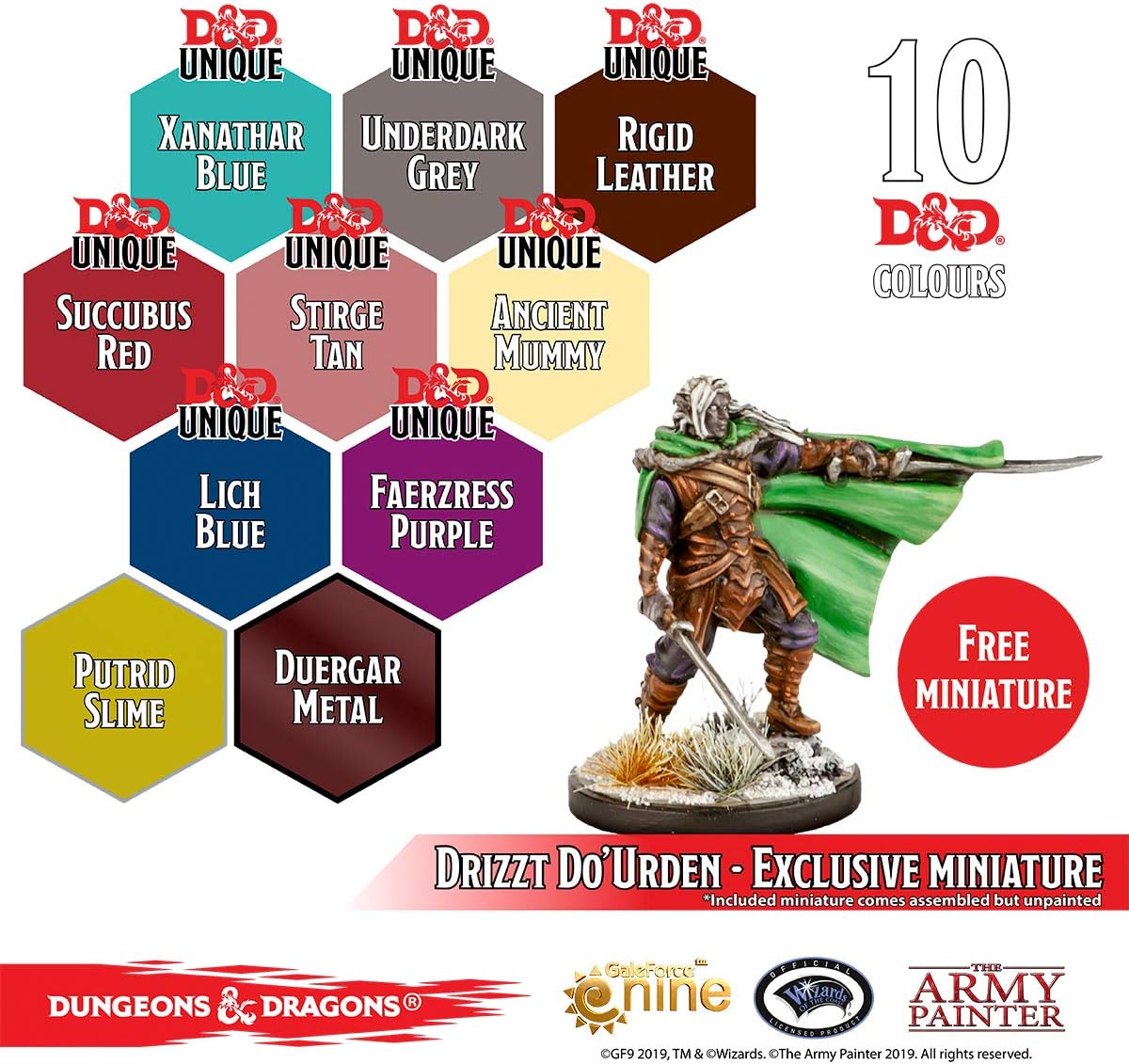 Nolzur's Marvelous Pigments Underdark Paint Set