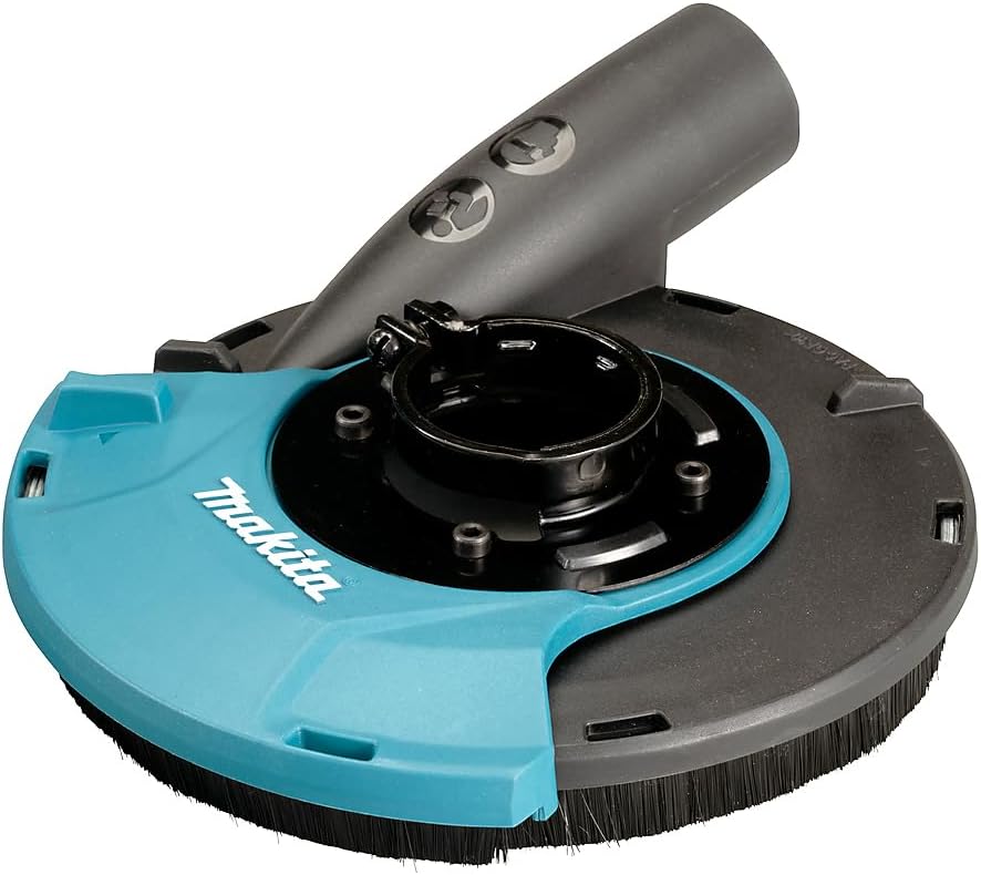 Betonschleifer-Set 191W06 mit Staubabsaugung und Diamantschleiftopf, 11.000 U/min