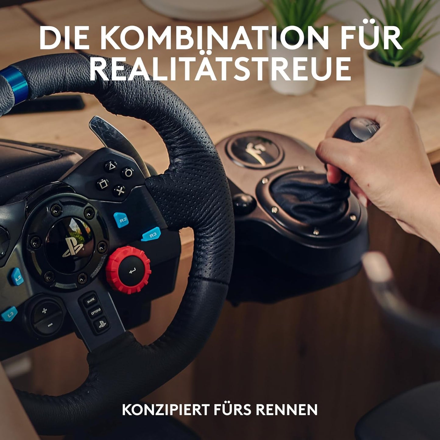 G29 SE Rennlenkrad mit Pedalen und Schalthebel-Set