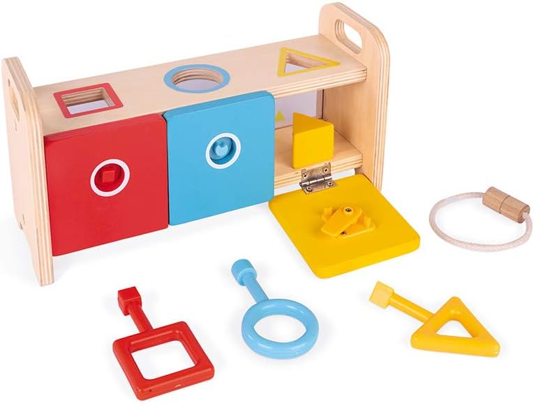 2-in-1 Lernspiel Schlüsselkasten Essentiel