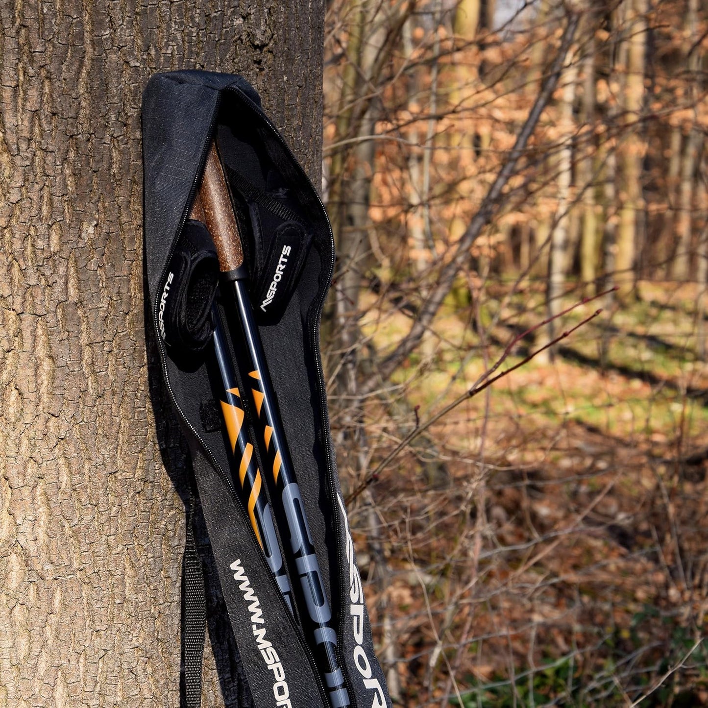Nordic Walking Stöcke Carbon, Nordic Walking Stöcke Carbon + Tasche