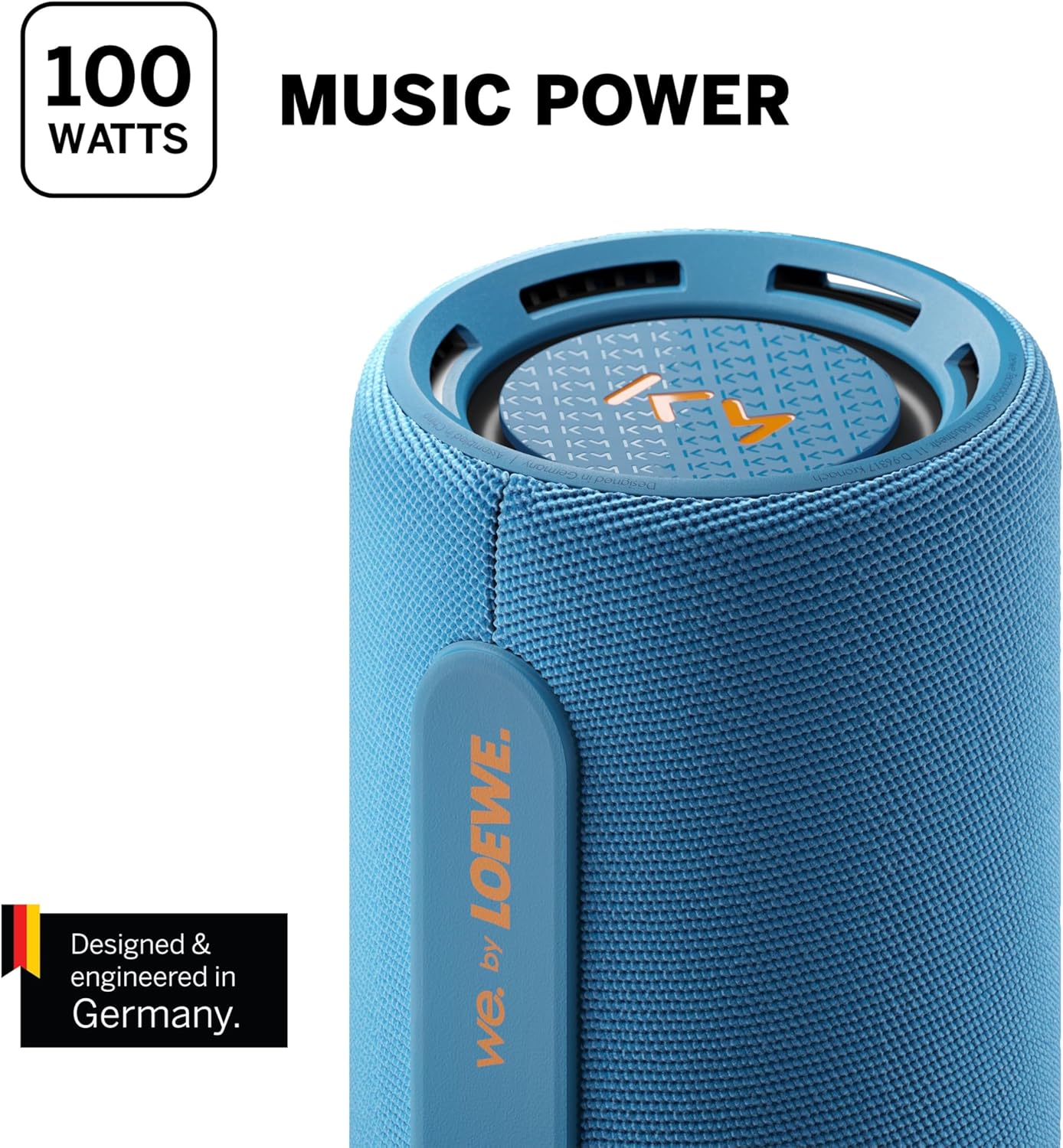 Bluetooth Lautsprecher We. Hear Pro, denim We. HEAR pro