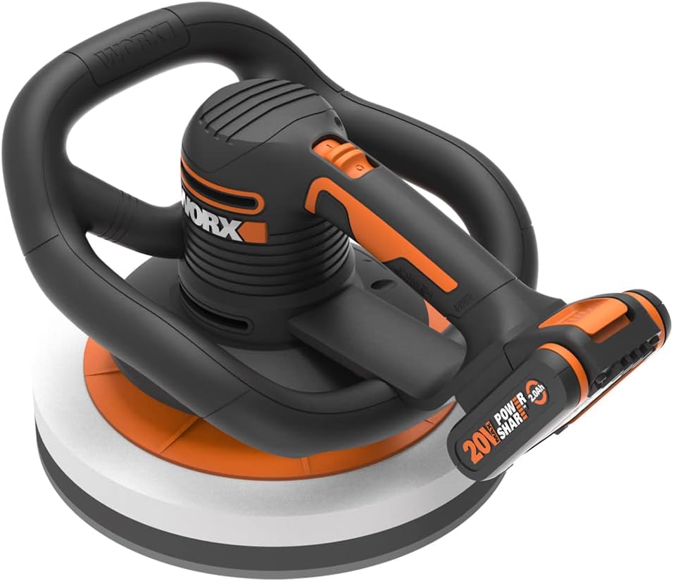 Akku Polierer WX856, Mit 1 Akku und Ladegerät