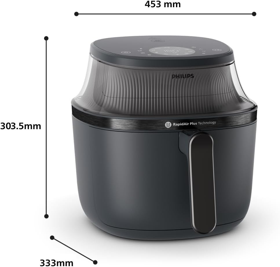 Airfryer 3000 Series NA340/00, 7.2 L, neues Modell ; Dunkelgrau