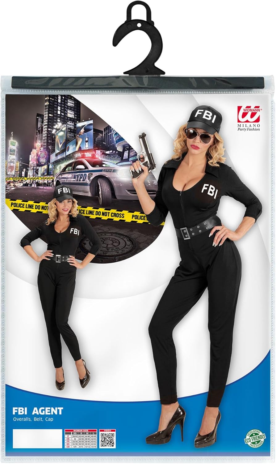 Kostüm FBI Agentin, XS