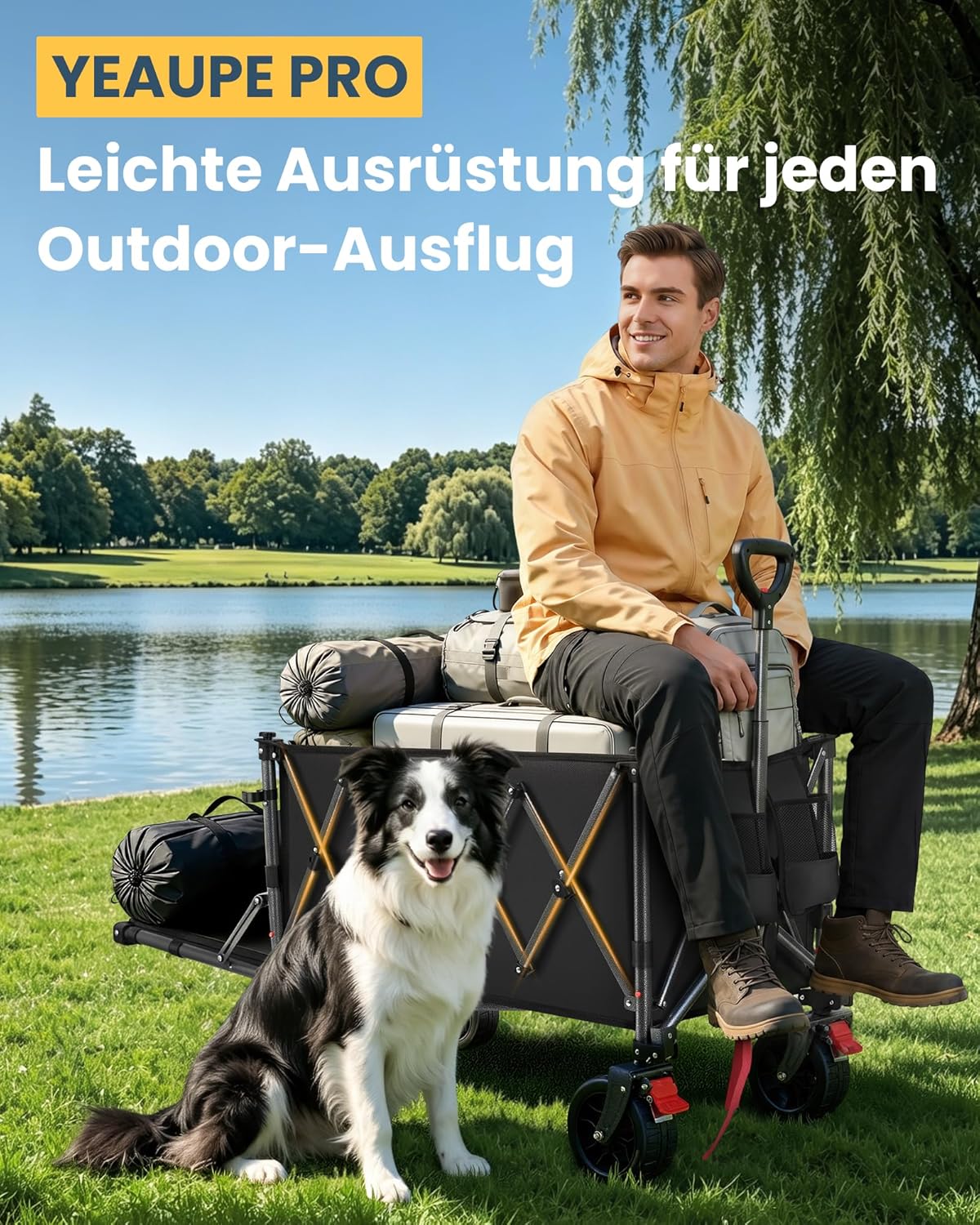 Faltbarer Bollerwagen