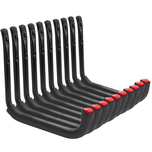 10er-Set Garagenhaken-Set, 10 Stück - 9.8 "(25 x 23 cm)