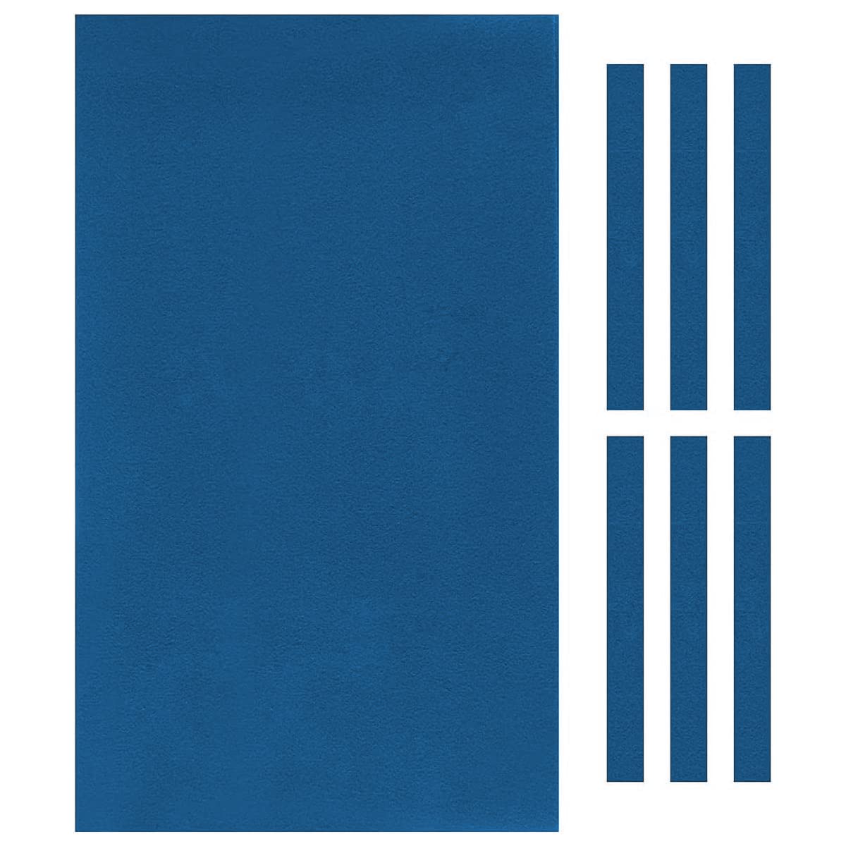 Professionelles Billardtisch-Tuch für 7/8/9 Fuss Tische, 8' Blau