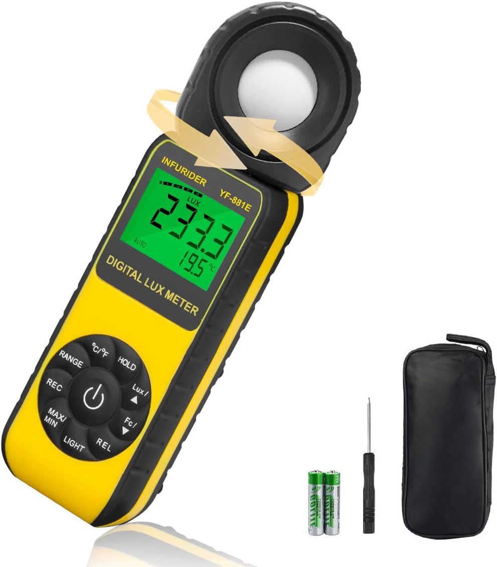 Digitales Luxmeter YF-881E, 881E