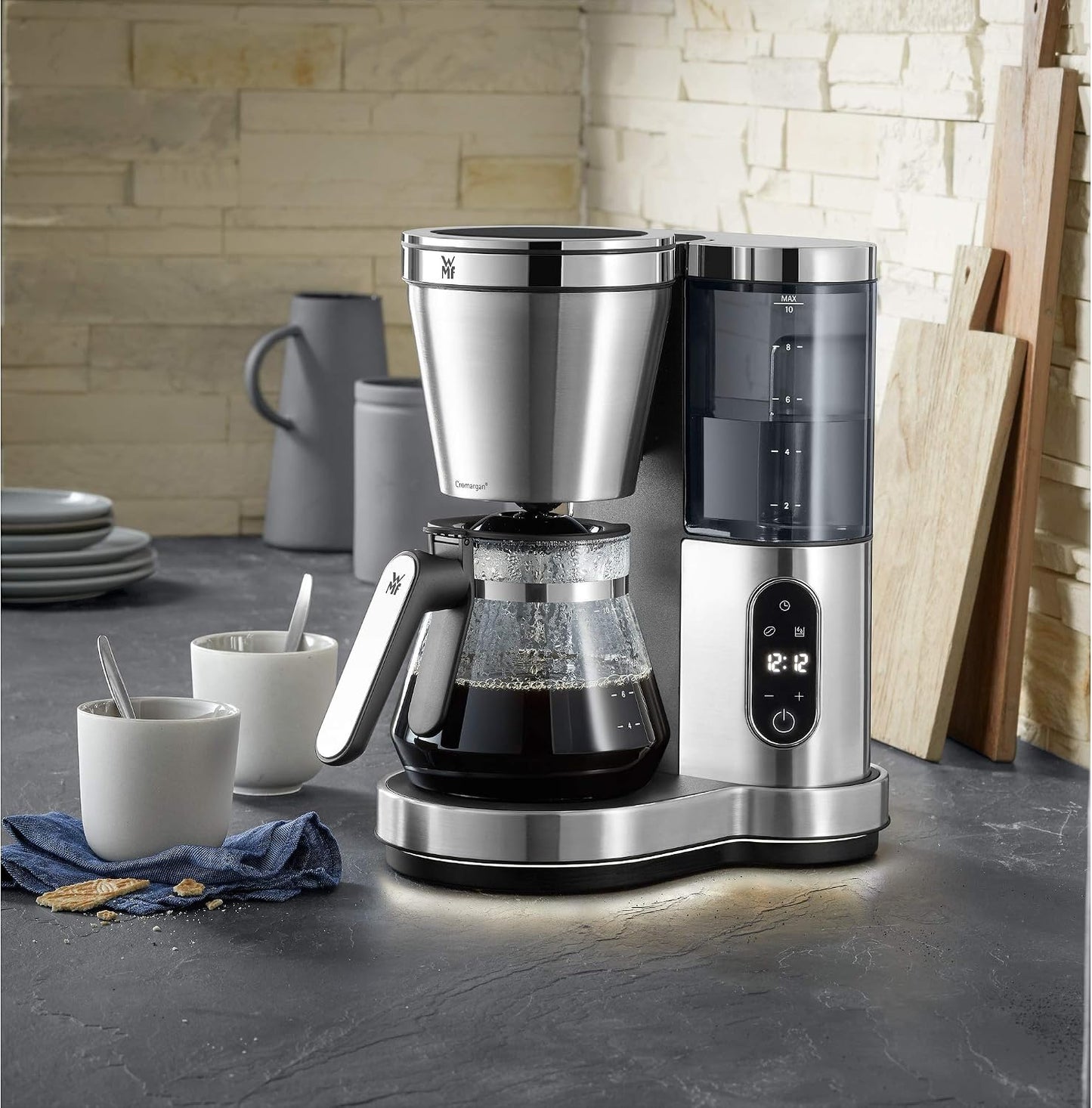 Lumero Filterkaffeemaschine mit Glaskanne, Design - Glaskanne