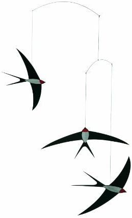 Mobile: 3 fliegende Schwalben