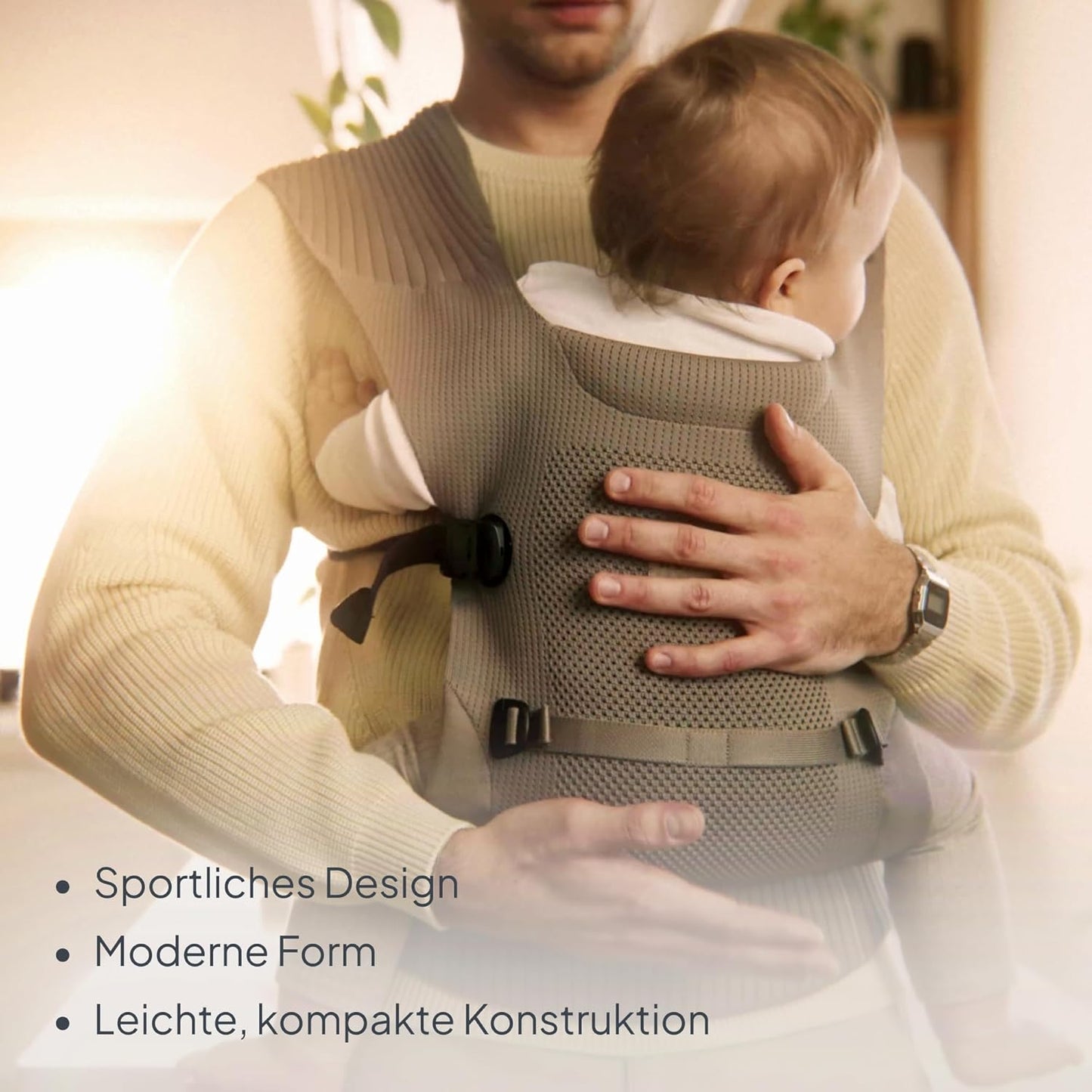 Ergonomische Babytrage Mabel mit Kreuztragesystem