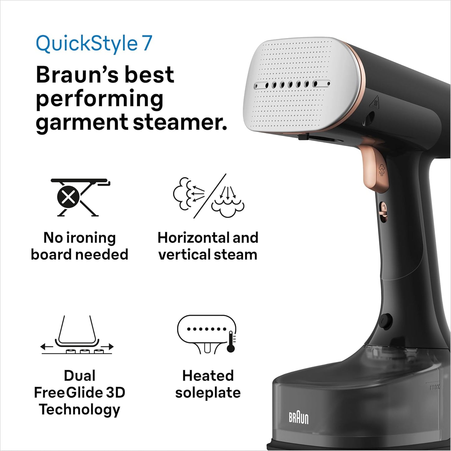 QuickStyle 7 GS 7077 BK, Schwarz