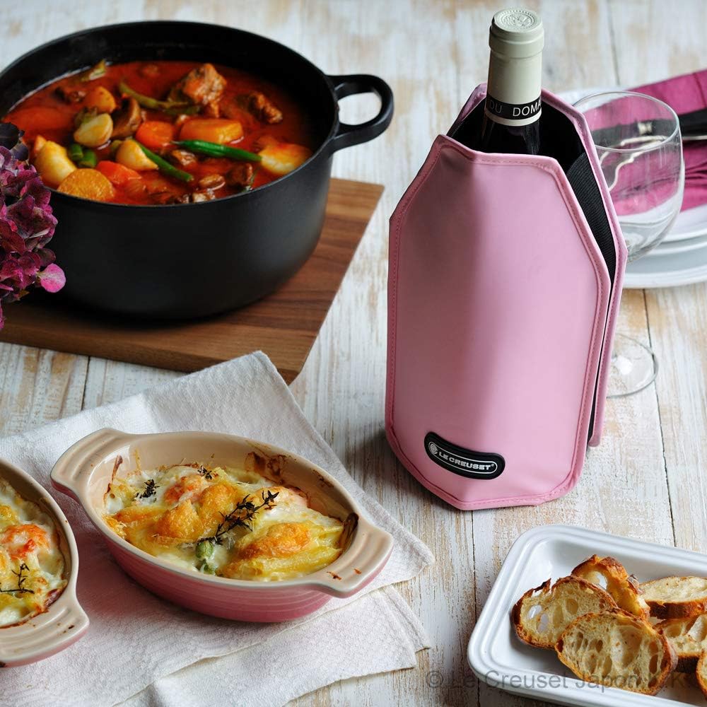Aktiv-Weinkühler für Wein oder Champagner, Shell Pink One Size