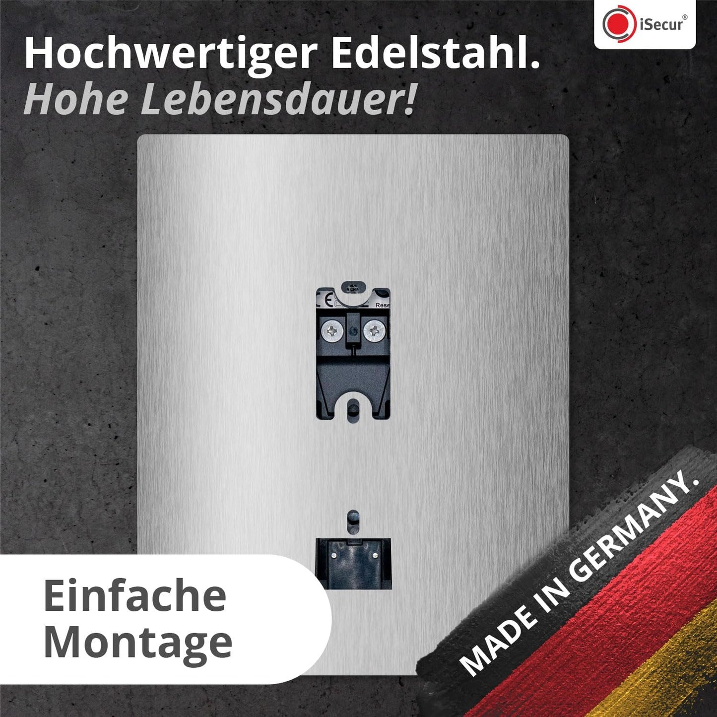 Blende für für Blink Akku-Videotürklingel, 140 mm x 175 mm
