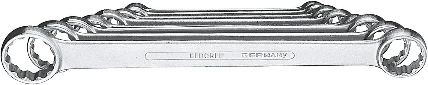 Doppelringschlüssel-Satz, 6 - 22 mm (8-teilig)