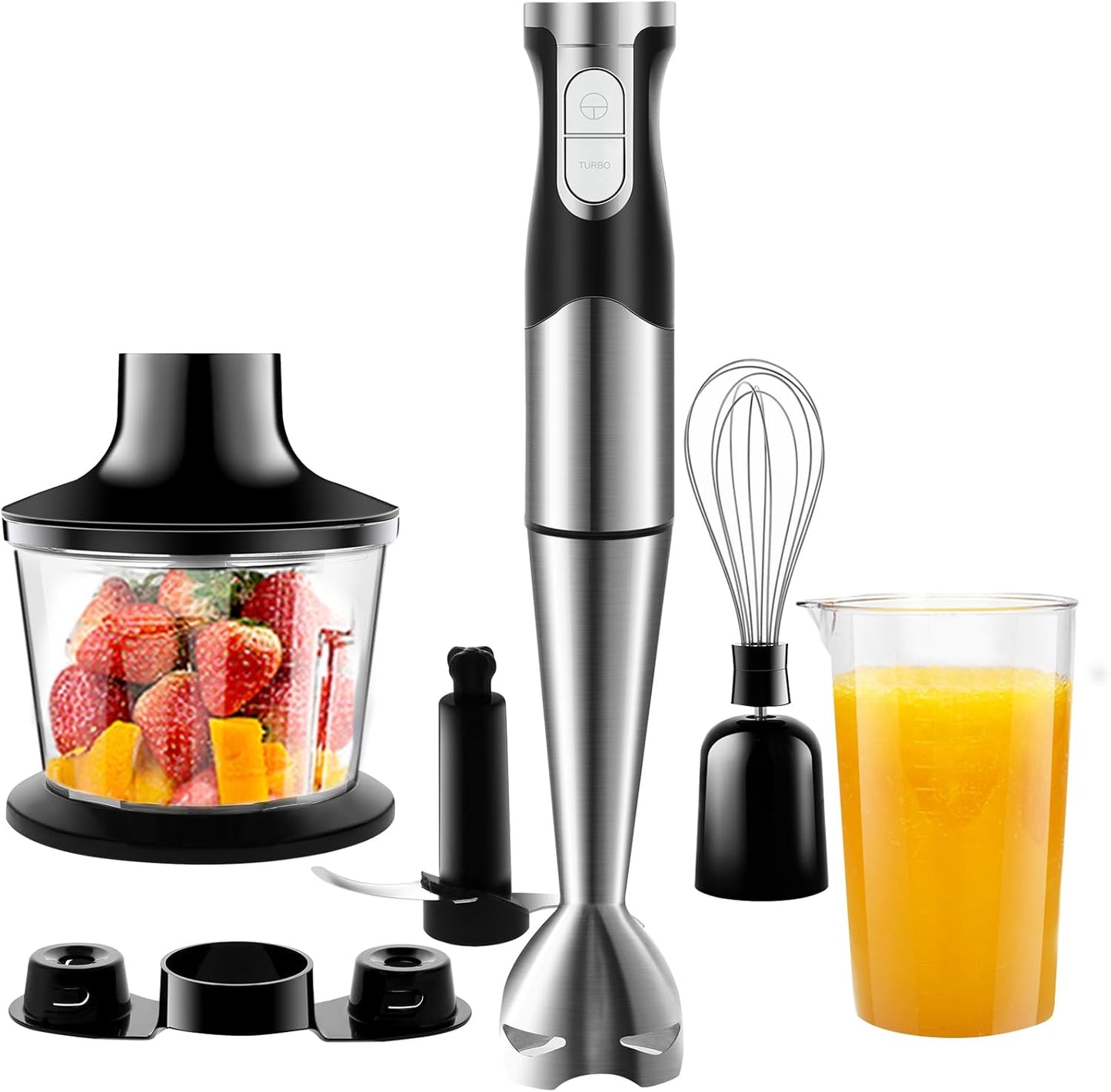 6-in-1 Stabmixer mit Spritzschutz