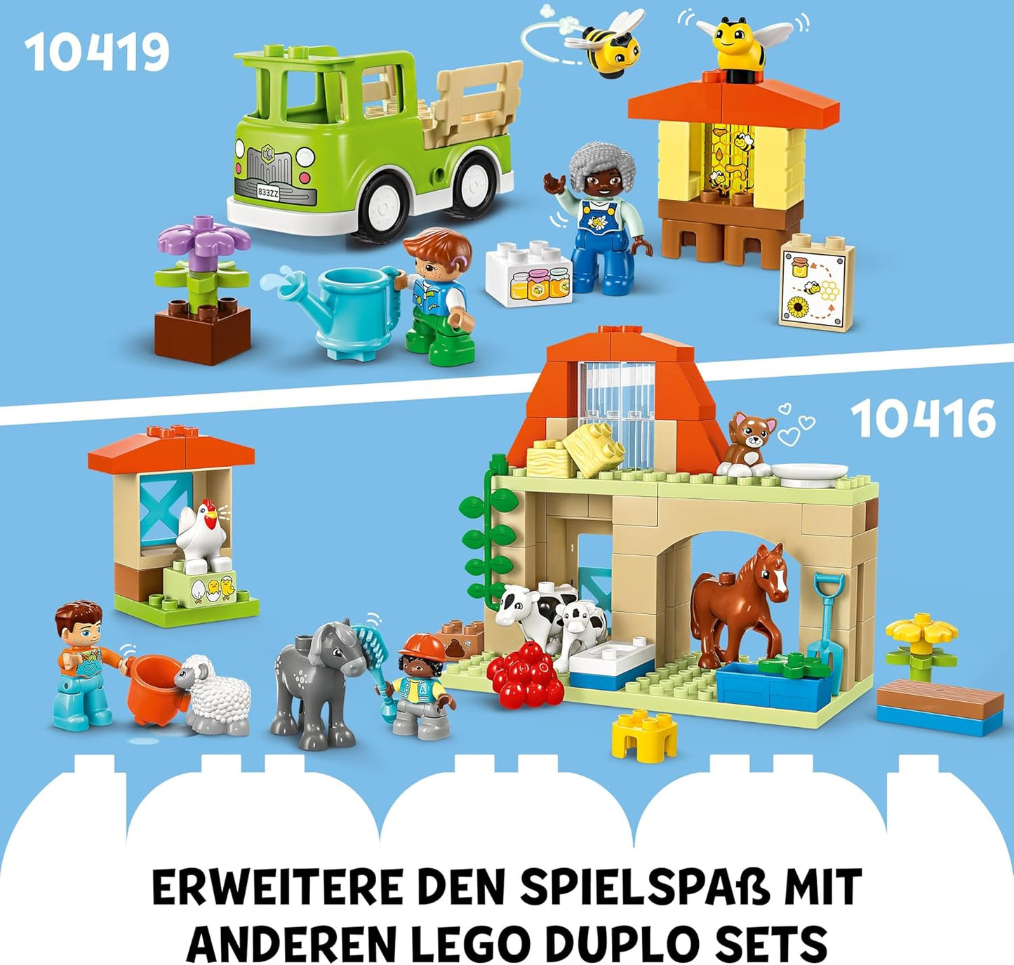 Tierpflege auf dem Bauernhof, Single