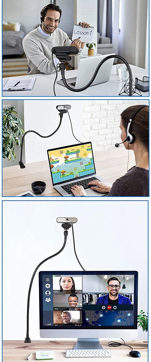 Webcam Schwanenhals-Ständer für Logitech Modelle