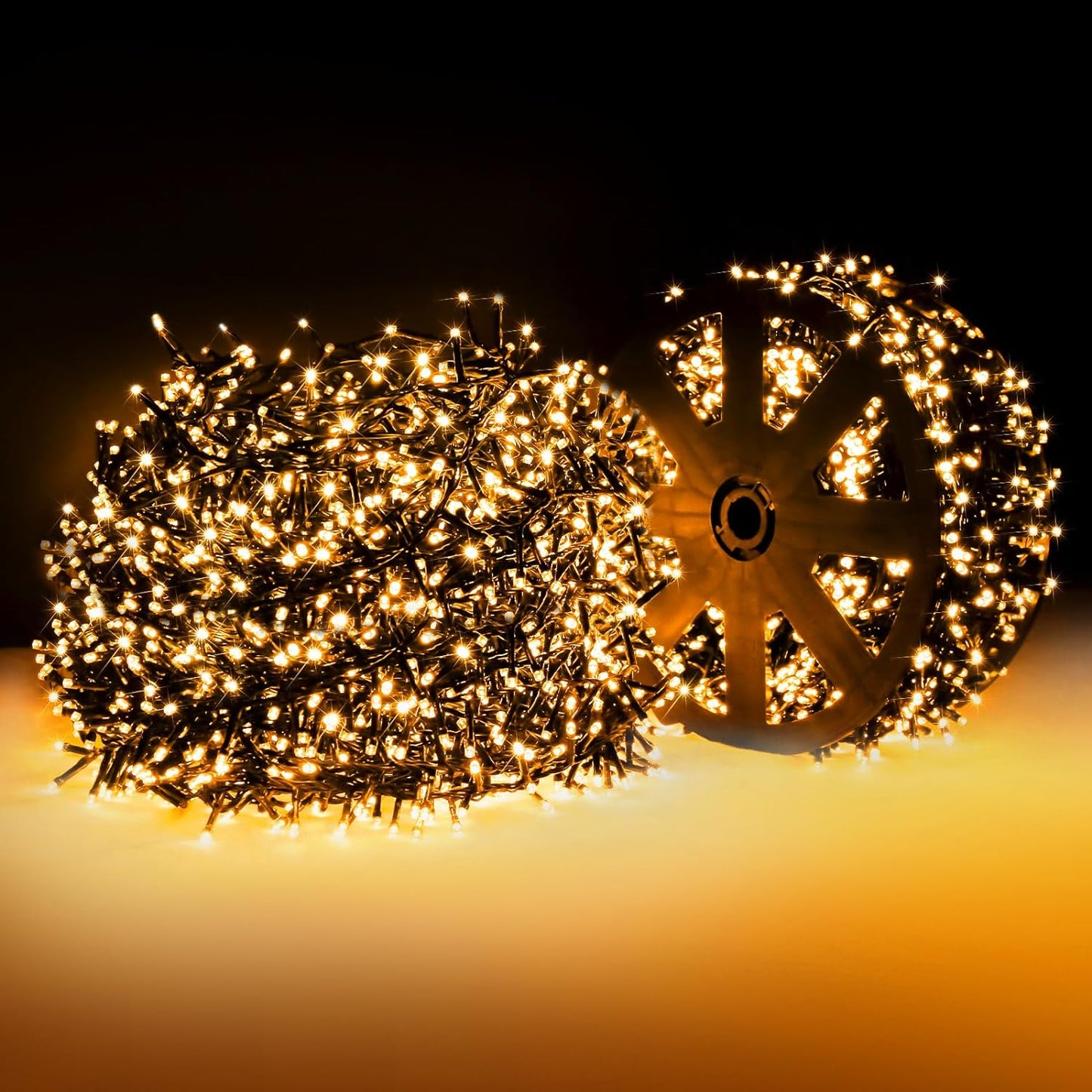 Weihnachtsbeleuchtung, Warmweiss, 25M-1000 LED